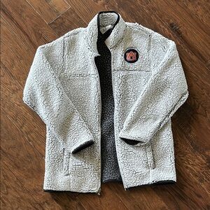 Auburn Sherpa Jacket with Logo